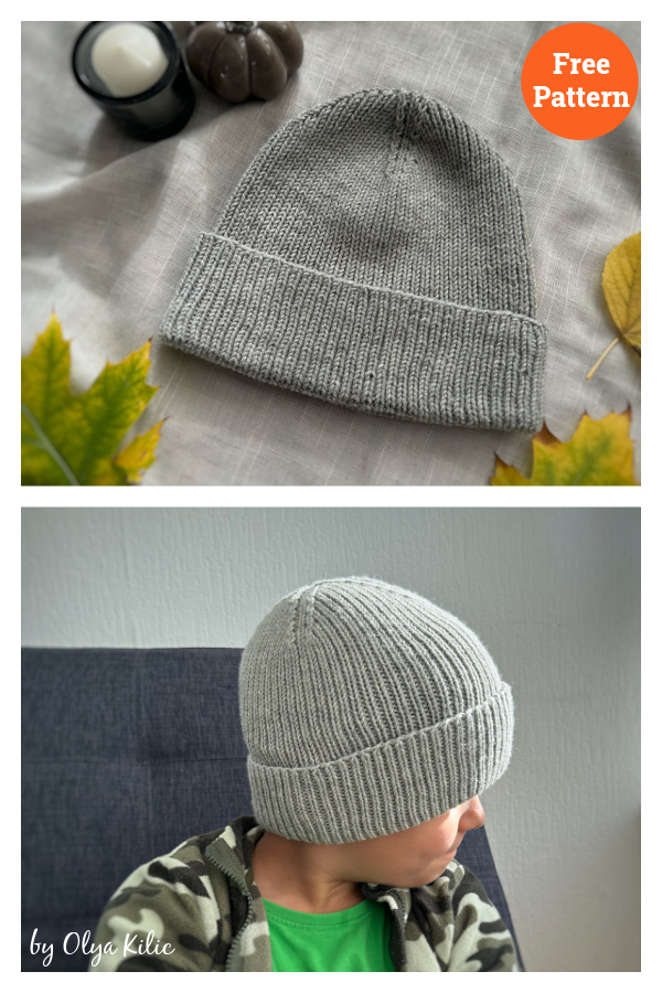 Easy Hat Free Knitting Pattern