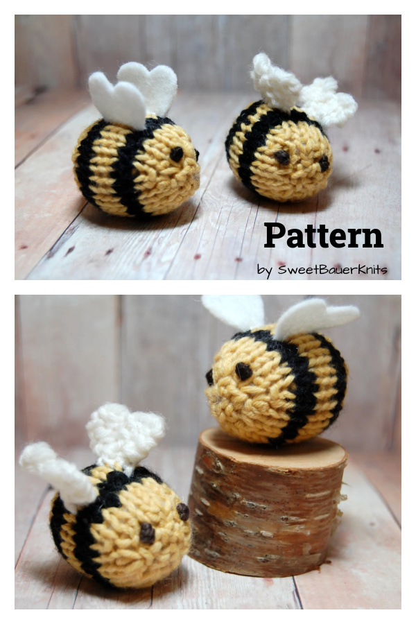 Bee Knitting Pattern