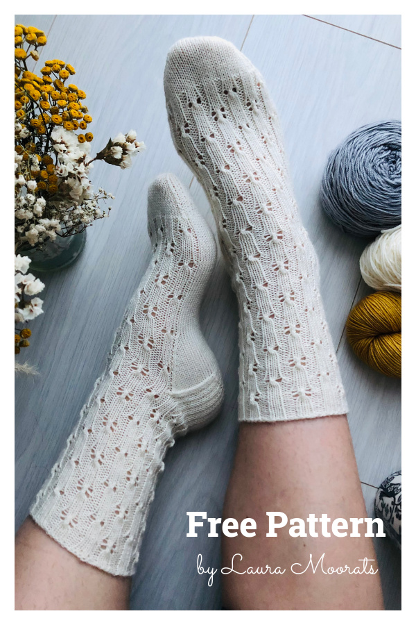 Yolanda Socks Free Knitting Pattern