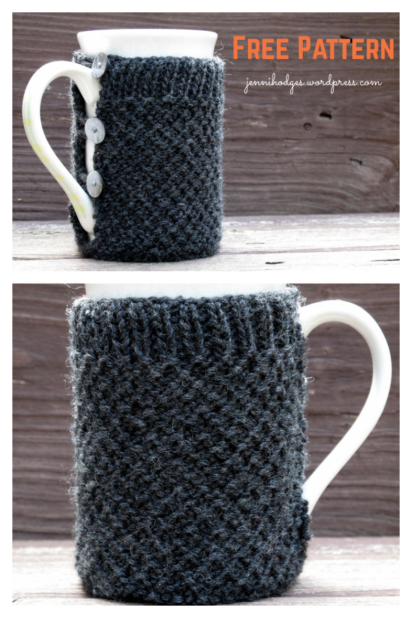Linen Ridge Mug Sweater Free Knitting Pattern