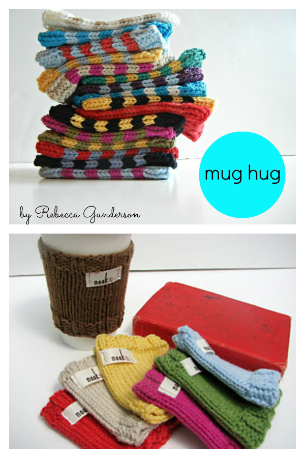 Mug Hug Free Knitting Pattern