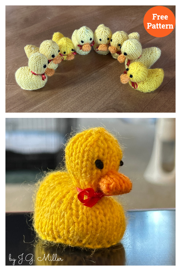 Ahoy Duckie Free Knitting Pattern