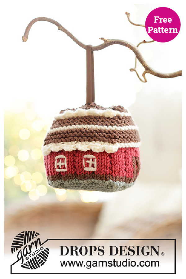 Winter's Tale Christmas Decoration Free Knitting Pattern
