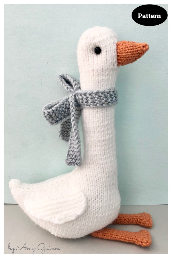 Amigurumi Goose Knitting Pattern