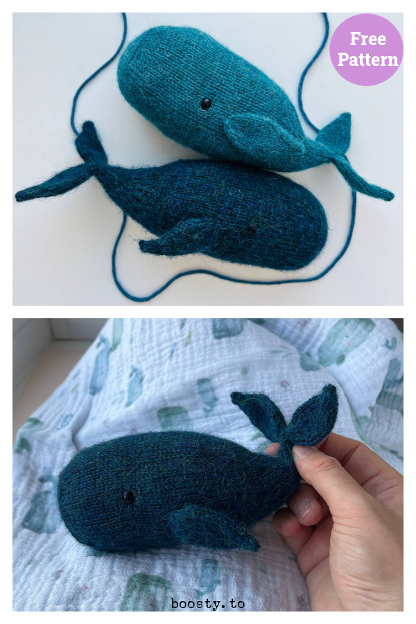 Whale Free Knitting Pattern