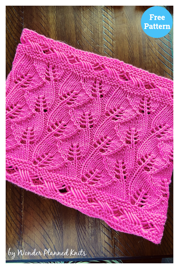 Unrelentingly Cheerful Cowl Free Knitting Pattern