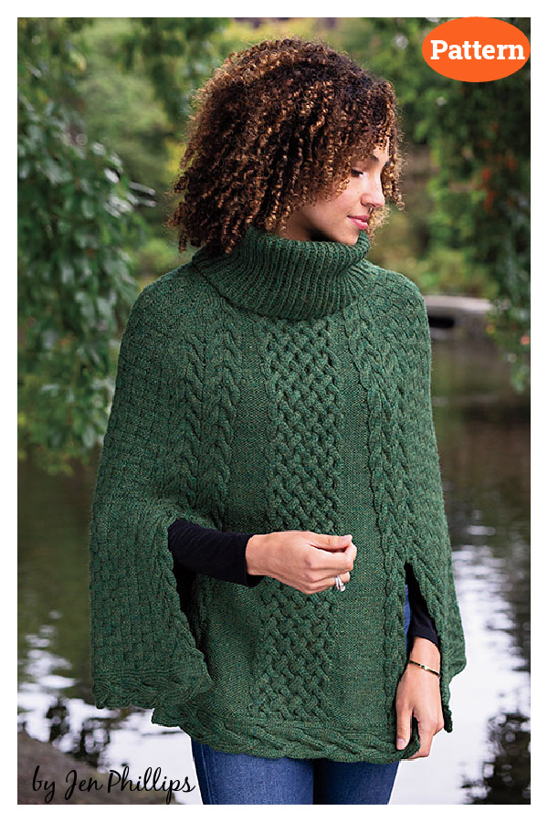 Nuallan Cape & Capelet Knitting Pattern