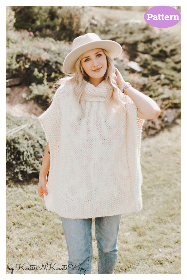 Paradigm Poncho Knitting Pattern