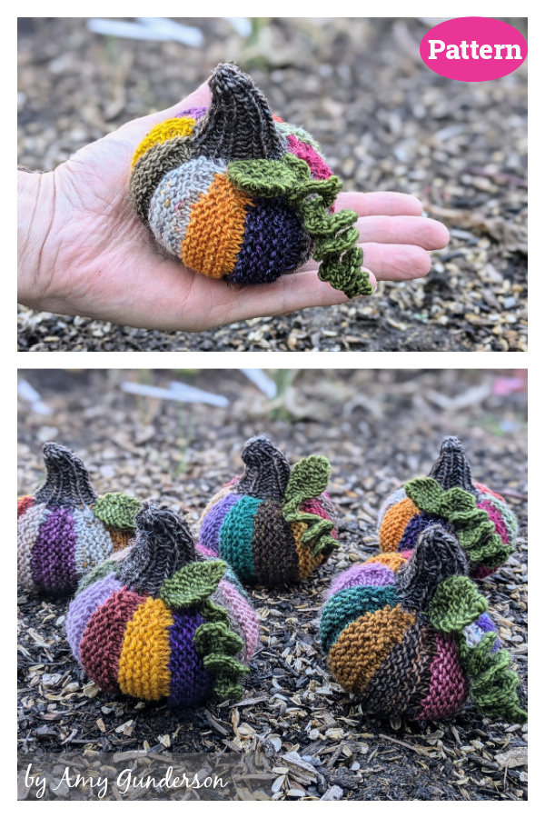 Scrapkins Pumpkin Knitting Pattern