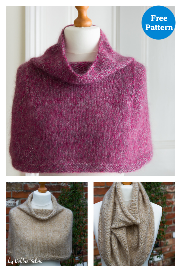 The Hug Cape Free Knitting Pattern