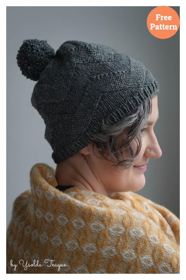 Tombreck Beanie Free Knitting Pattern