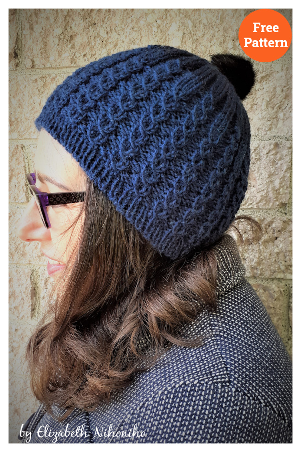 Bright Sparks Hat Free Knitting Pattern