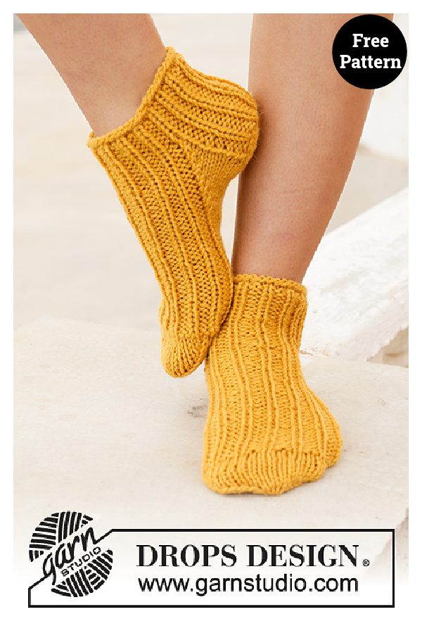 Sun Spun Socks Free Knitting Pattern