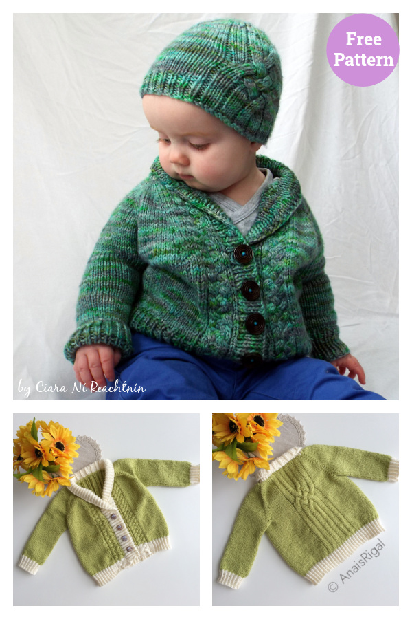 Méabh's Cardigan Free Knitting Pattern