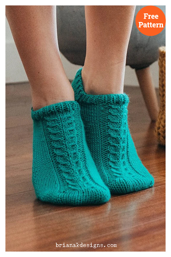 Whims Easy Flat Knit Socks Free Knitting Pattern