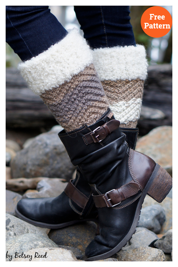 Baa Baa Boot Cuffs Free Knitting Pattern