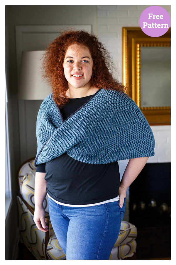 Mobius Shrug Free Knitting Pattern