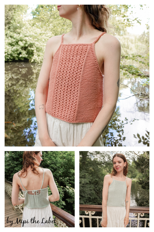 Terra Texture Top Knitting Pattern