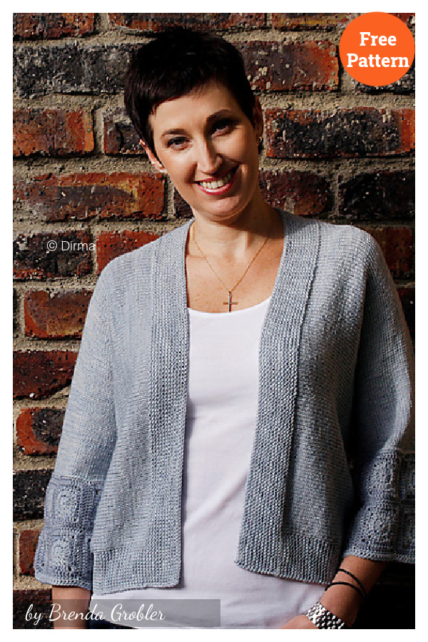 Wabi Sabi Cardigan Free Knitting Pattern