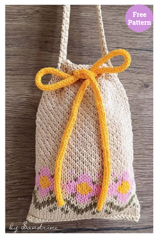 Aravny Pouch Free Knitting Pattern