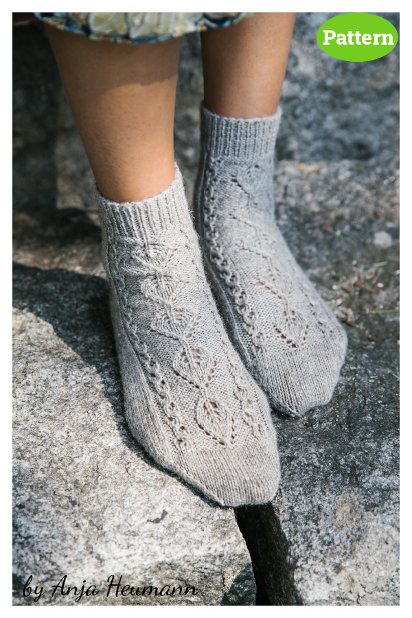 Erika Socks Knitting Pattern