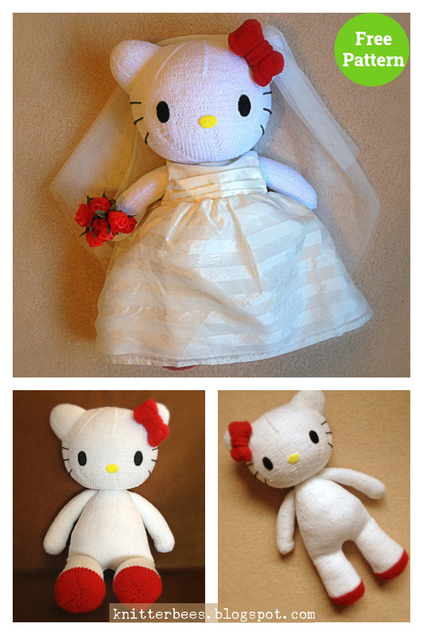 Hello Kitty Free Knitting Pattern