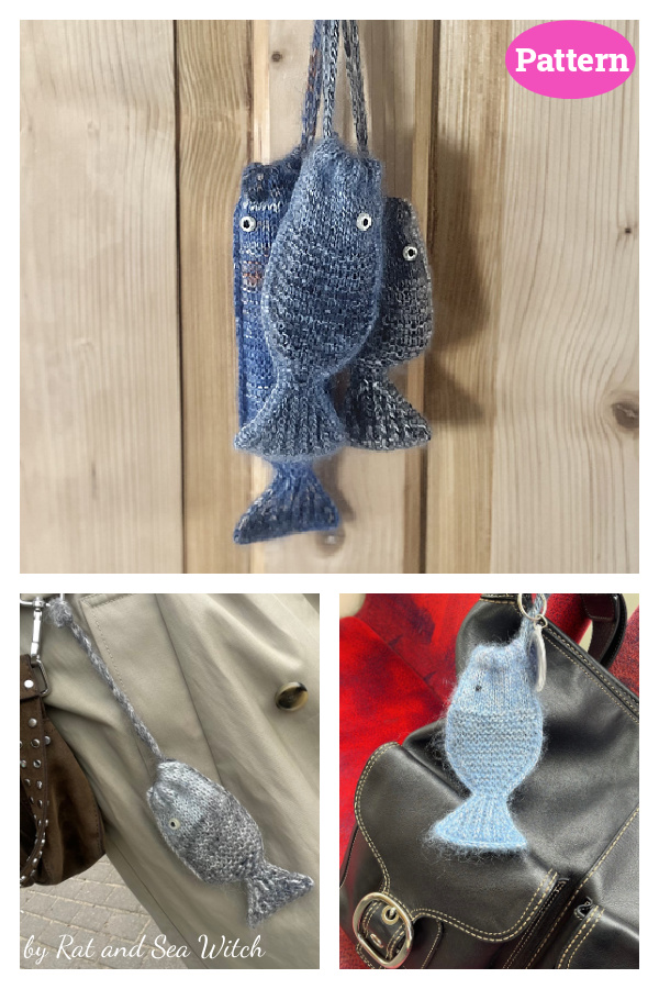 Rybka Pouch Knitting Pattern