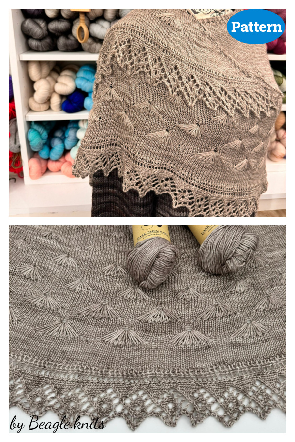 Dandelion Shawl Knitting Pattern