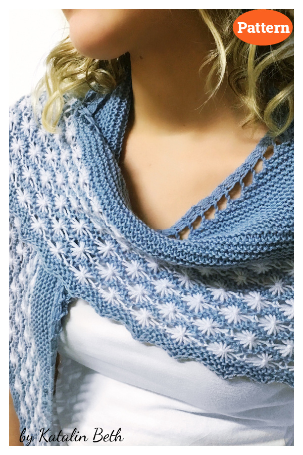 Dandelion Shawl Knitting Pattern
