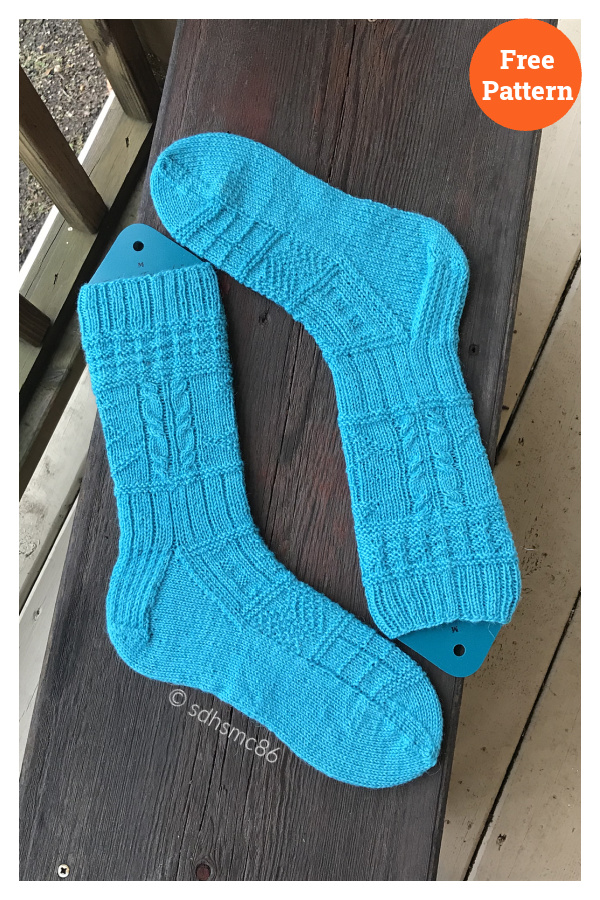 Portwenn Socks Free Knitting Pattern