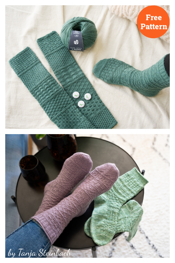 Socktober 2022 Socks Free Knitting Pattern