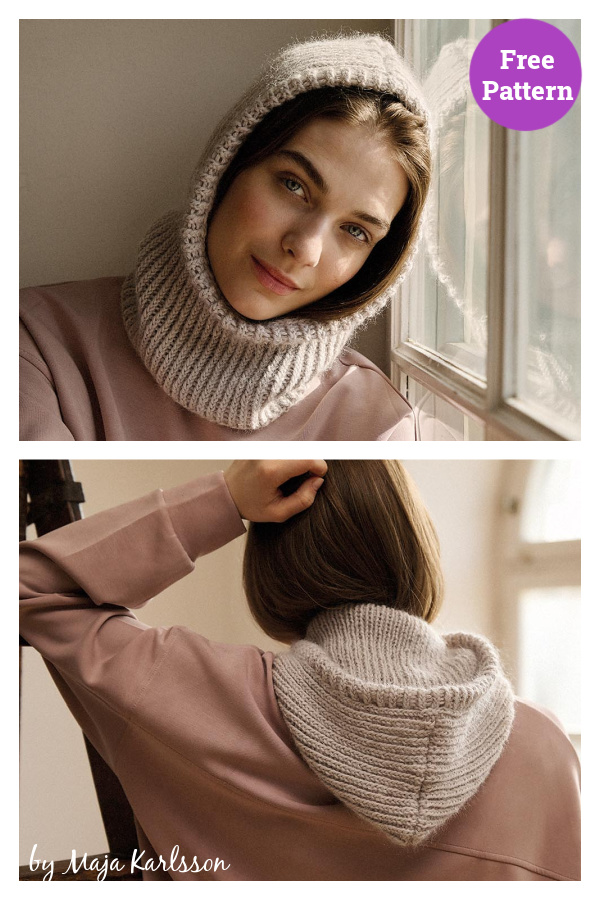 Frances Hood Free Knitting Pattern