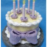 Amigurumi Birthday Cake Free Knitting Pattern