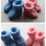 Babbity Baby Booties Free Knitting Pattern