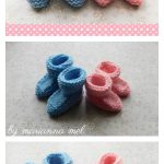 Babbity Baby Booties Free Knitting Pattern