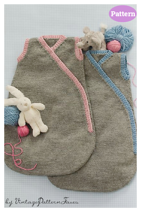Baby Sleeping Bag Knitting Pattern
