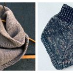 Bandana Cowl Knitting Patterns