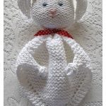 Bunny Blanket Buddy Free Knitting Pattern