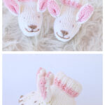 Bunny Slippers Free Knitting Pattern