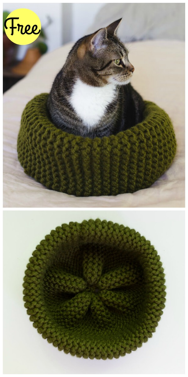 Knit hotsell cat cave