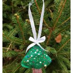 Christmas Tree Ornament Free Knitting Pattern