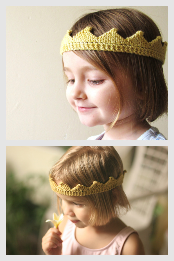Circlet Little Crown Knitting Pattern