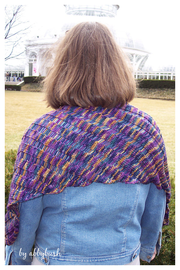 Clapotis Drop Stitch Scarf Free Knitting Pattern