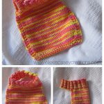 Easy Stay-On Bib Free Knitting Pattern