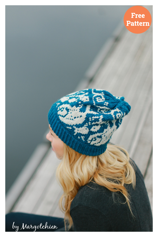 Fishy Faye Hat Free Knitting Pattern