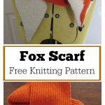 Fox Scarf Free Knitting Pattern