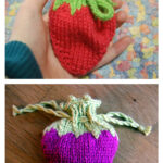 Fruit Pouch Free Knitting Pattern