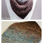 Garter Stitch Bandana Cowl Free Knitting Pattern