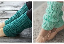 Lace Leg Warmers Free Knitting Pattern