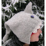 Shark Hat Free Knitting Pattern